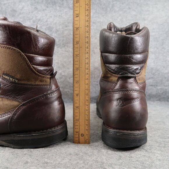 Danner Boots Men 13 Elk Ridge 8" Hunting Outdoor Waterproof Leather Canvas Brown - Picture 7 of 16